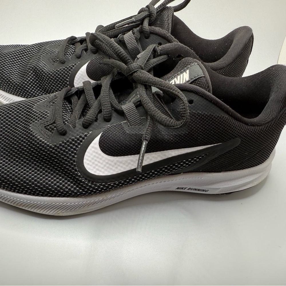 Nike Womens Downshifter 9 AQ7486-001 Black Running Shoes Sneakers Size 10.5 - Picture 9 of 13